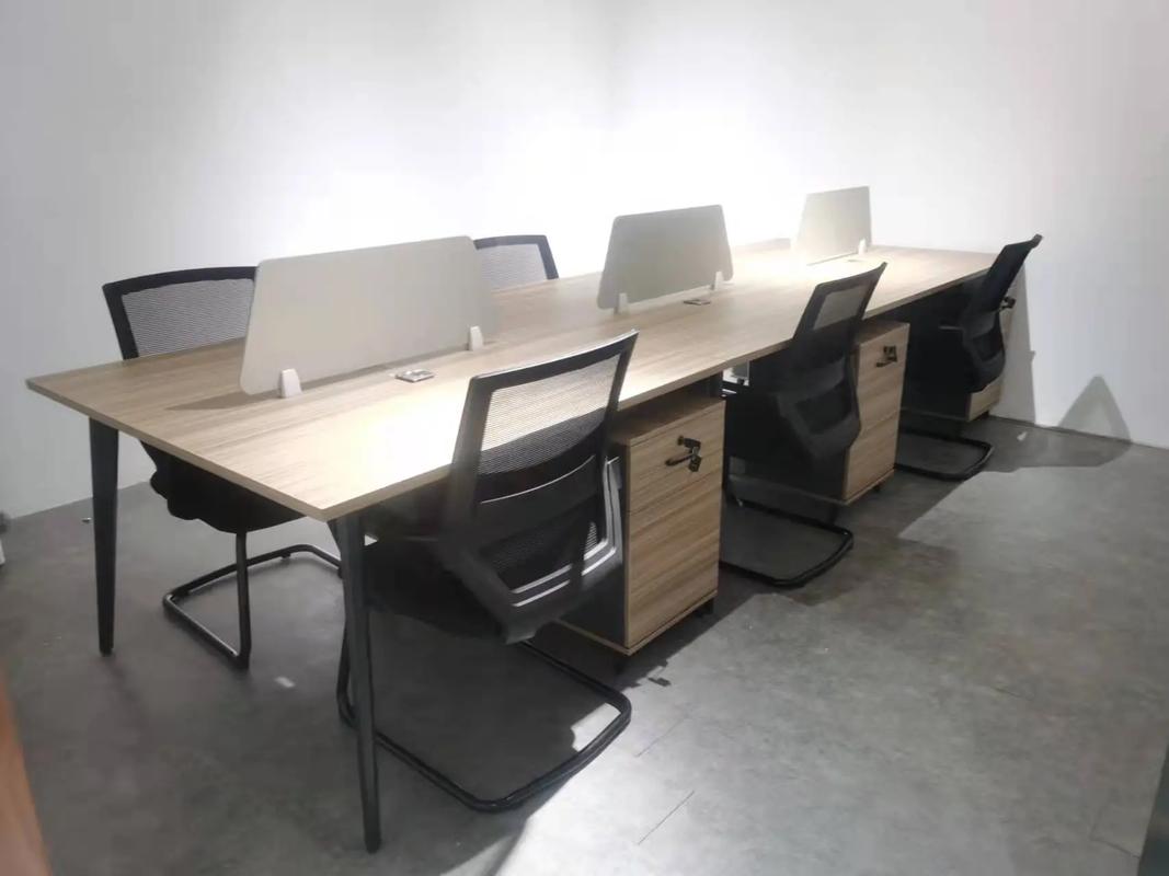 现货办公家具西安批发厂家办公桌椅工位组合.图一6人工位158 - 抖音